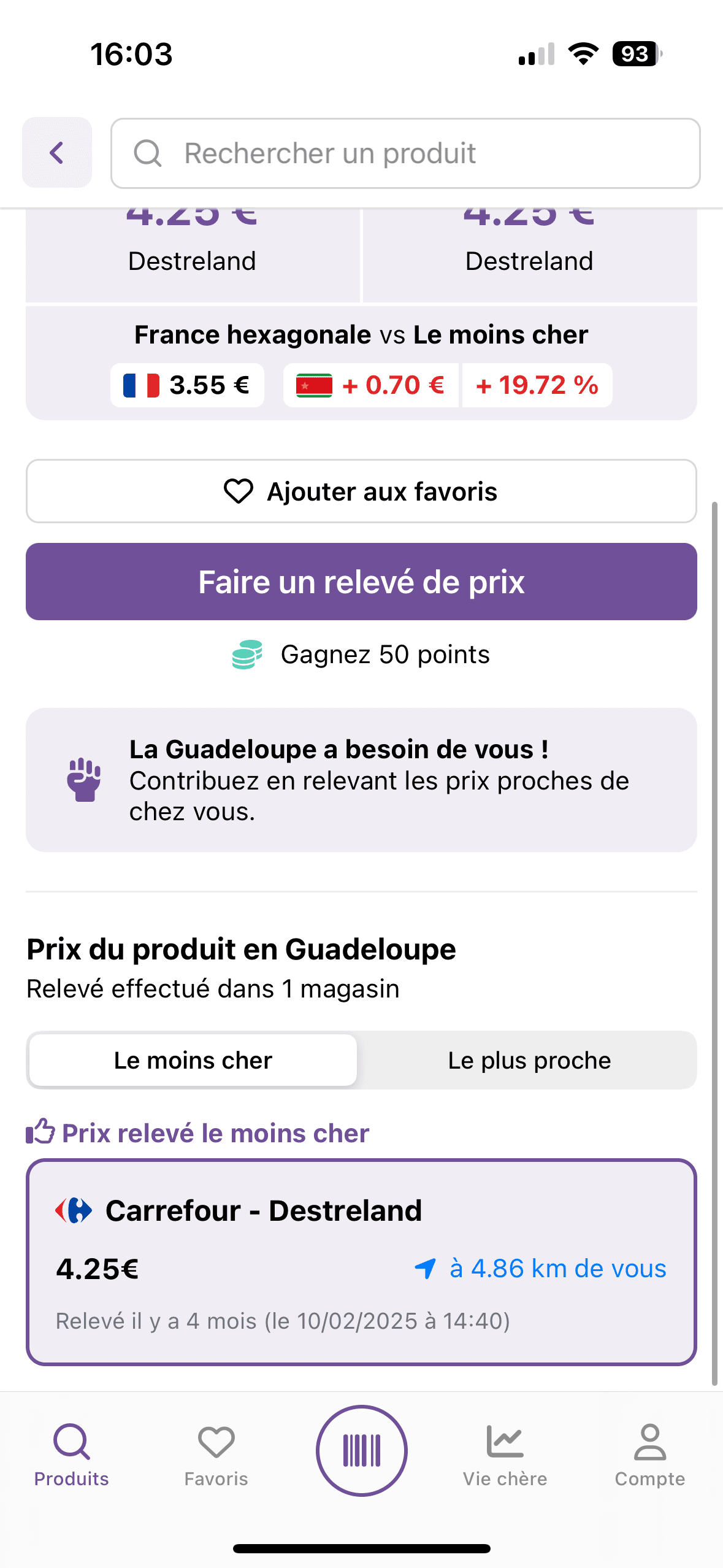 Catalogue produits Kiprix - Boutique e-commerce mobile par Hexanov